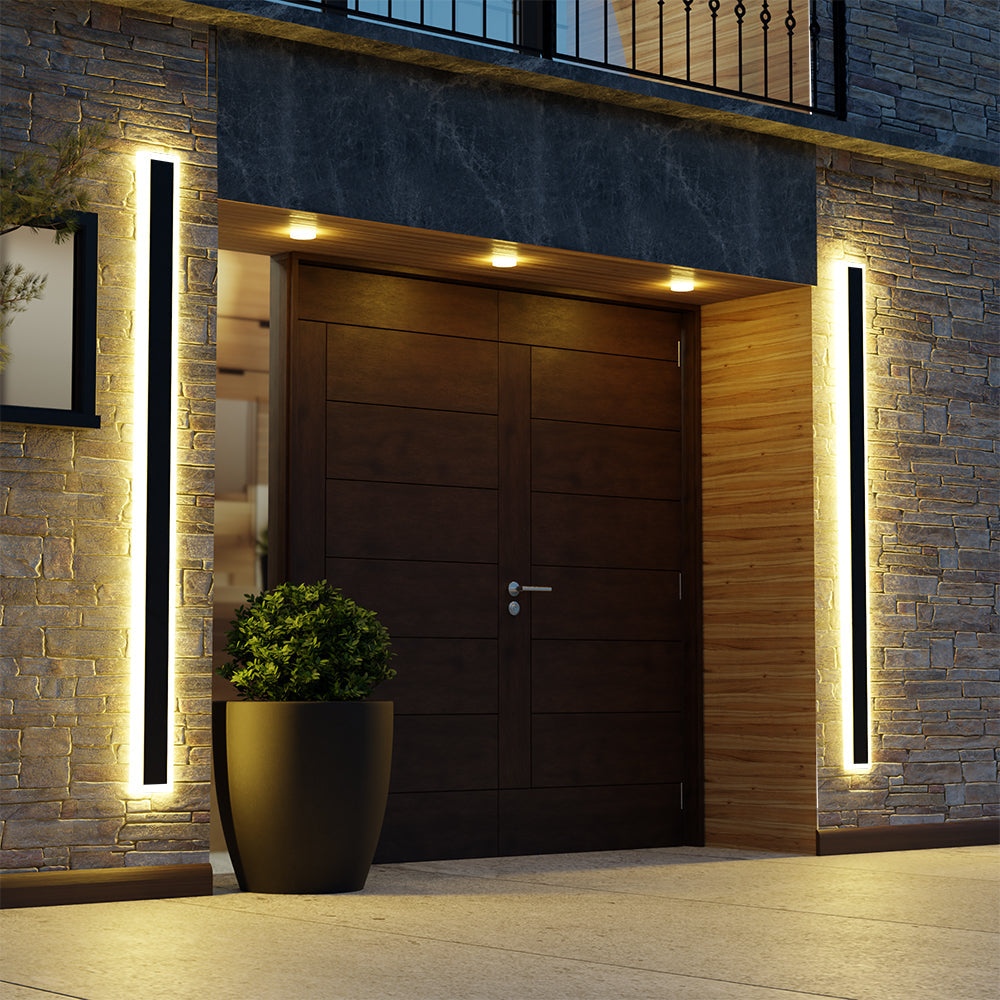 LYNQ Buitenlamp – Moderne LED Wandlamp voor Tuin, Balkon & Terras