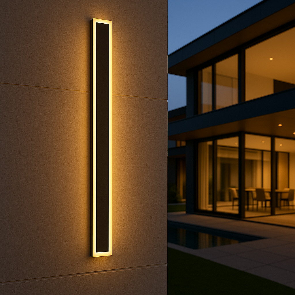 LYNQ Buitenlamp – Moderne LED Wandlamp voor Tuin, Balkon & Terras