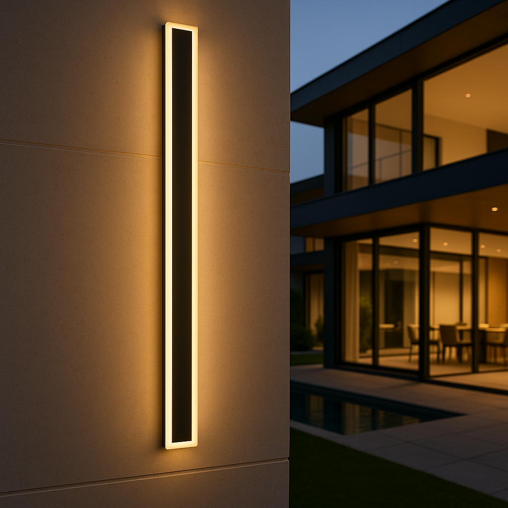 LYNQ Buitenlamp – Moderne LED Wandlamp voor Tuin, Balkon & Terras