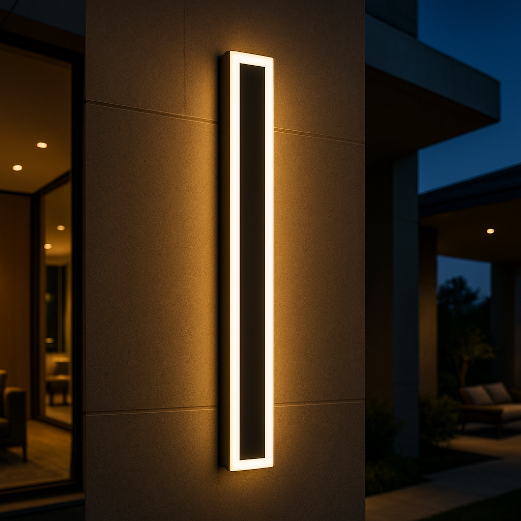 LYNQ Buitenlamp – Moderne LED Wandlamp voor Tuin, Balkon & Terras