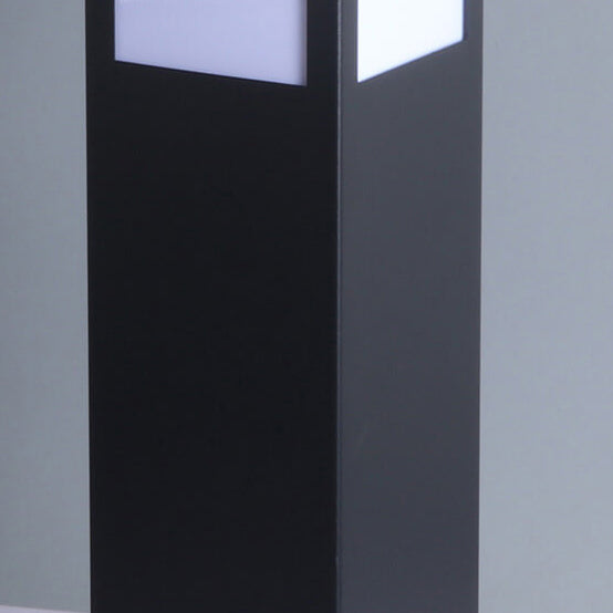 LUXORA Bolderlamp – Vierkante Buitenlamp met Warm LED Licht – IP65 Weerbestendig