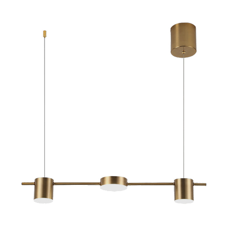 LightOfIsland – Aluminium Hanglamp met 3/5 Lichten in Zwart/Goud
