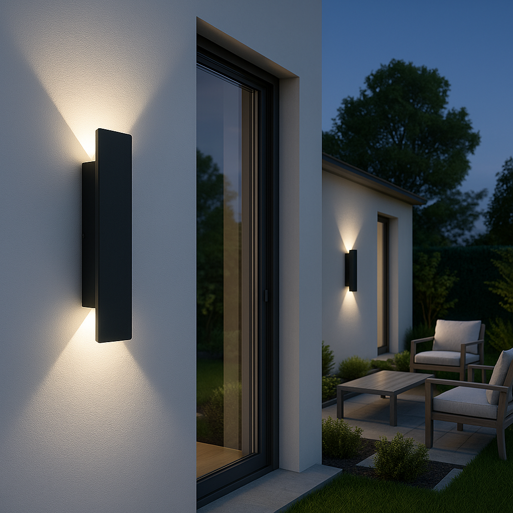 Streamline LED Wandlamp voor Buiten – Weerbestendig IP65 – 4 Maten Beschikbaar