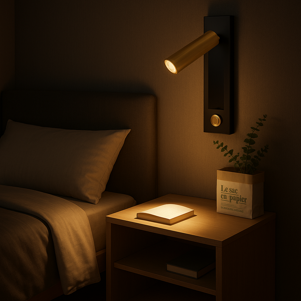Simplista Flex Wandlamp | Verstelbare LED Wandverlichting voor Slaapkamer, Woonkamer of Kantoor