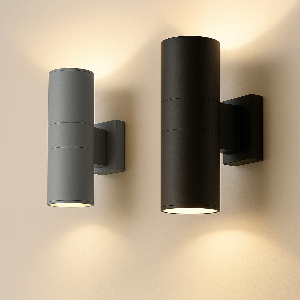 Skyline Beam LED Buitenwandlamp | Waterdichte Aluminium Wandverlichting voor Tuin, Oprit of Terras (IP65)