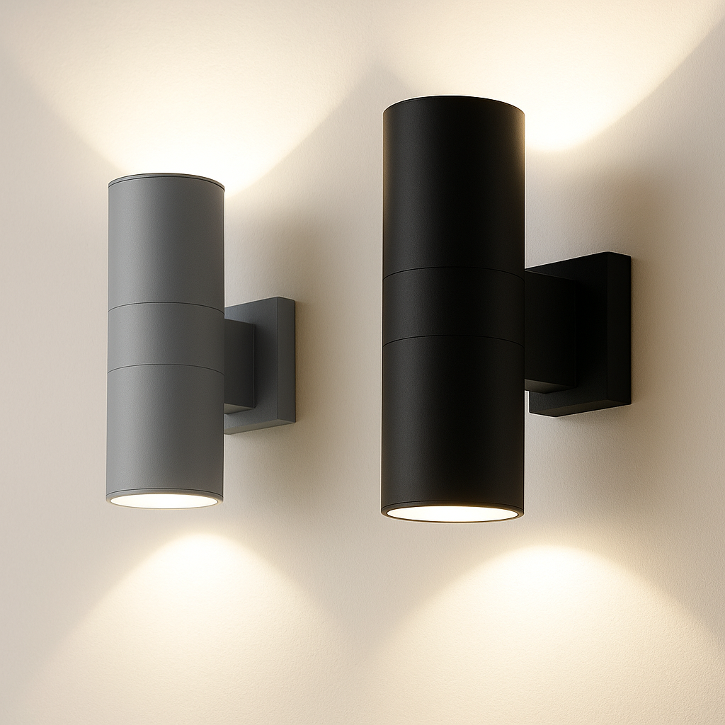 Skyline Beam LED Buitenwandlamp | Waterdichte Aluminium Wandverlichting voor Tuin, Oprit of Terras (IP65)