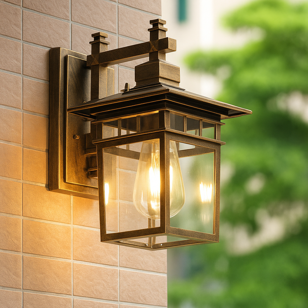 VARENO | Buiten Wandlamp met Verstelbare Kap – Zwart Aluminium – E27 Fitting – Waterbestendig – Ø22/29 cm