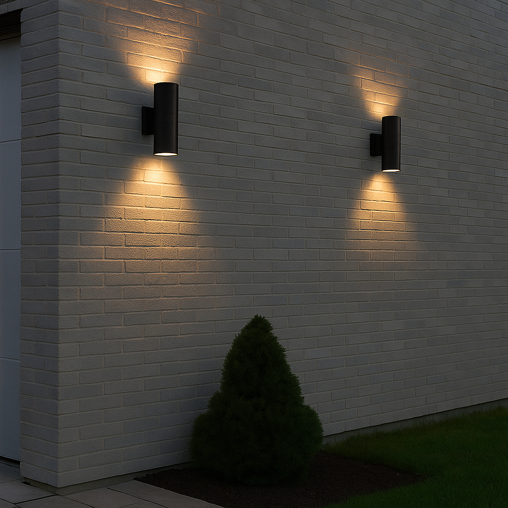 Skyline Beam LED Buitenwandlamp | Waterdichte Aluminium Wandverlichting voor Tuin, Oprit of Terras (IP65)