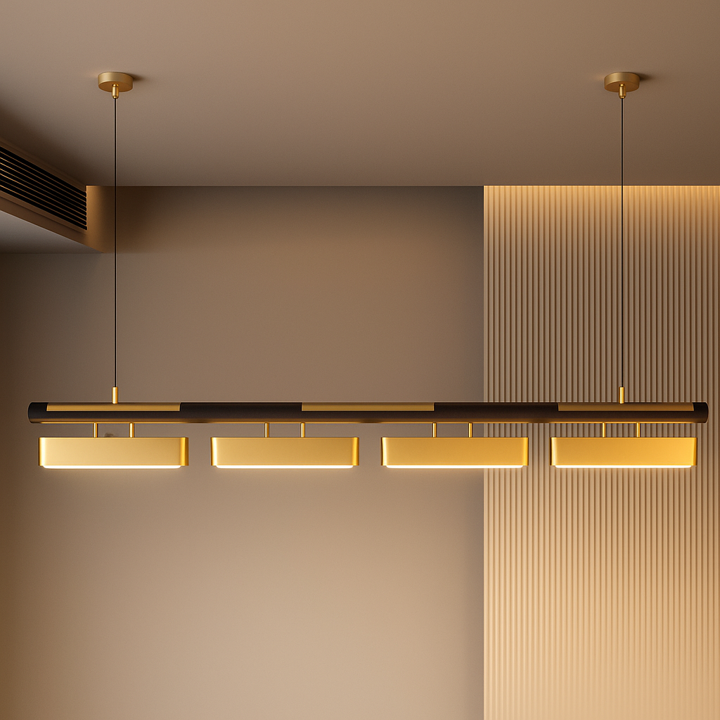 LineaBalanza – Moderne Design Kroonluchter met Symmetrische LED Verlichting