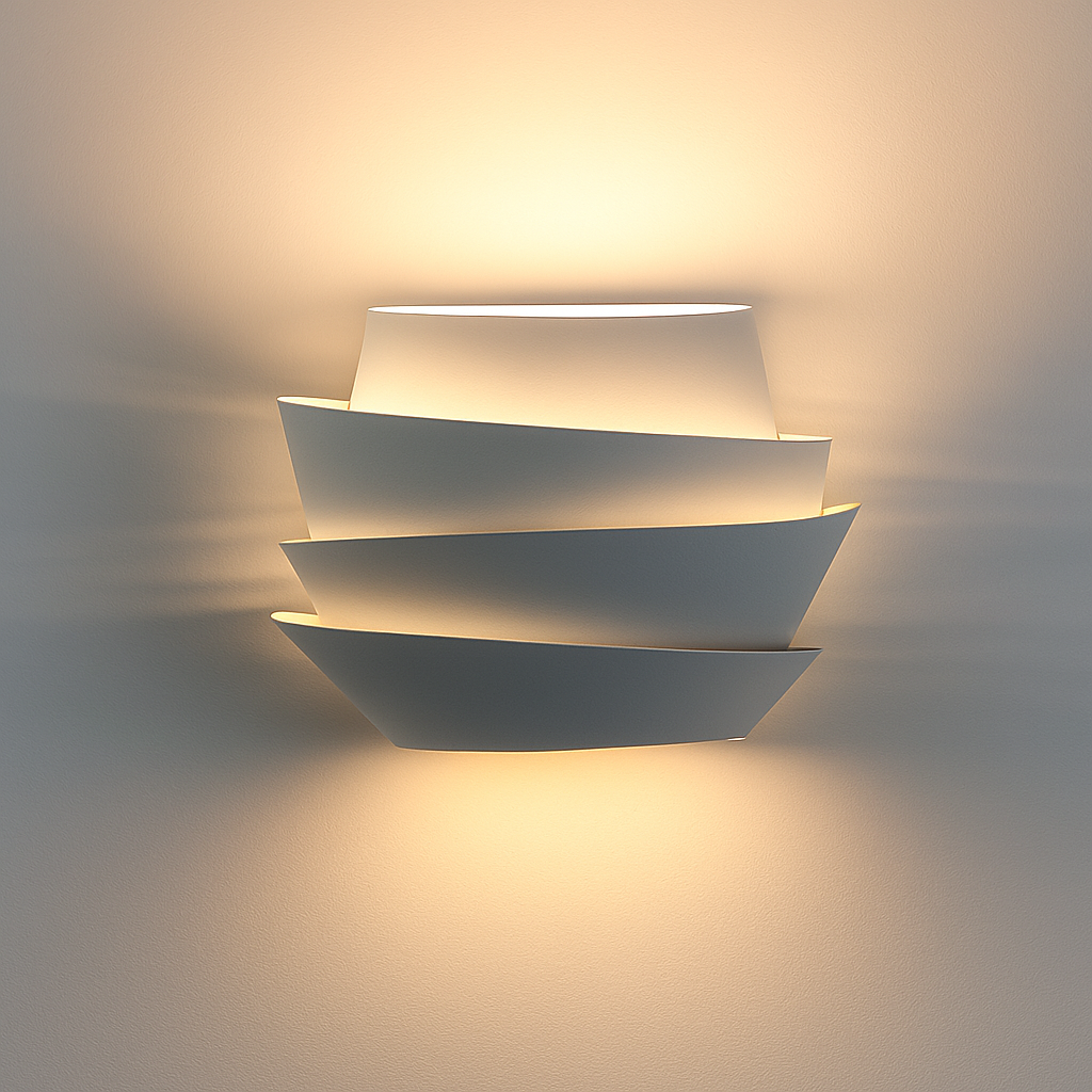 Luminique Wandlamp | Scandinavisch Design met 2 Lichtpunten – IJzeren Behuizing