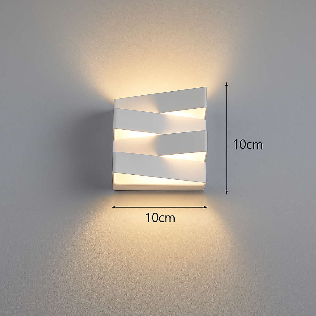 Ziggy Zag Lamp – Moderne Buitenlamp IP65 | LED | Zwart of Wit | 2 Formaten