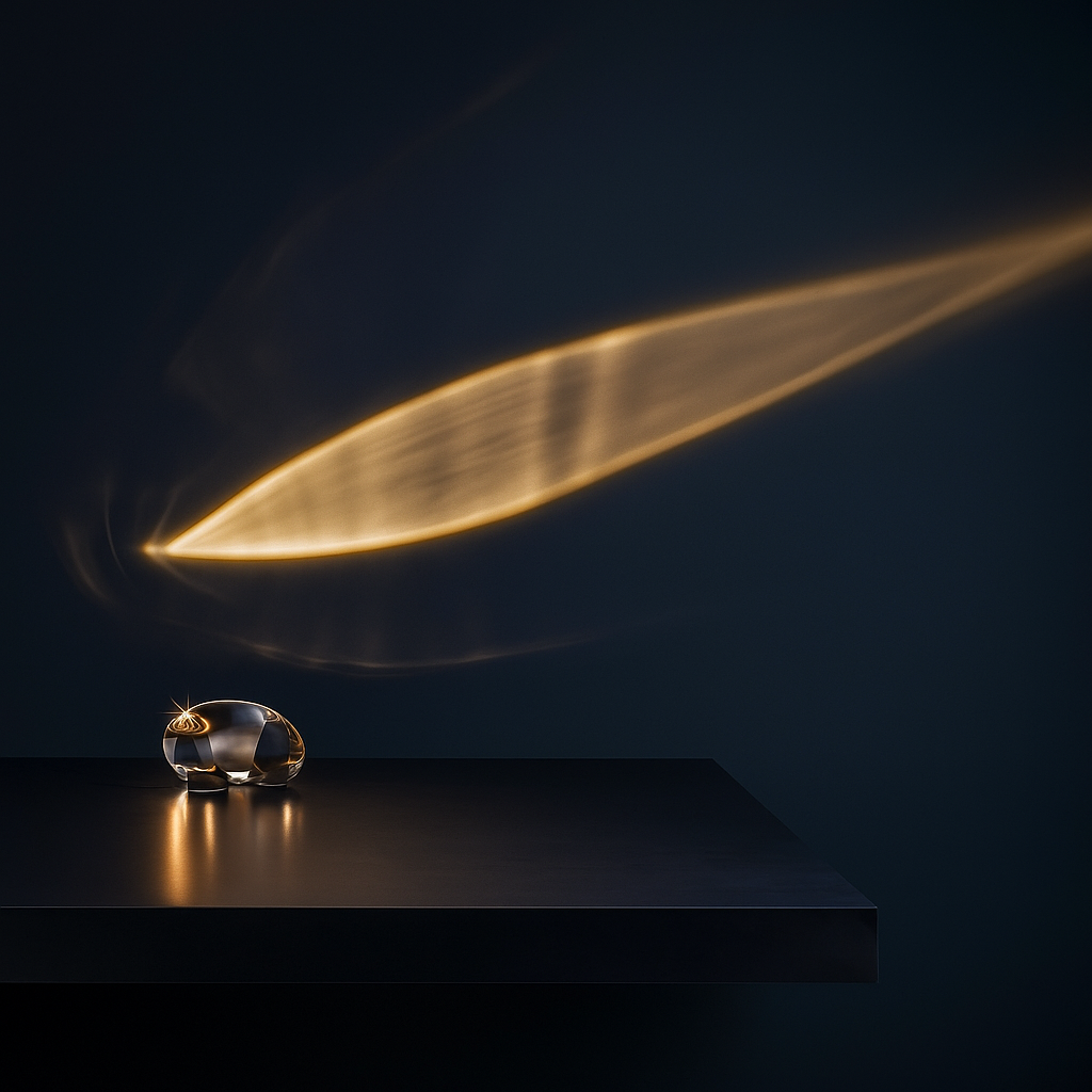 Crystal Eye – Tafellamp met Kristaleffect | 3 Lichtstanden | LED