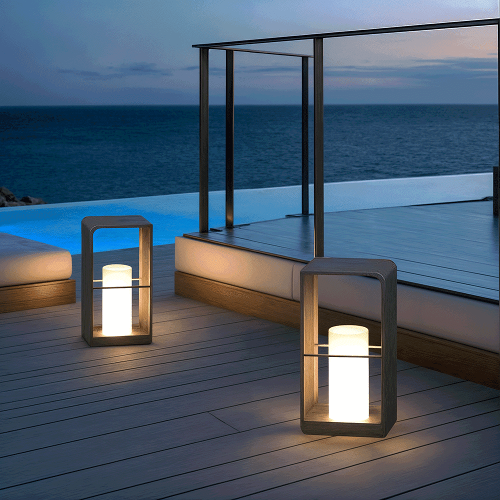 IRENA | Solar Tuinlamp – Zwart Aluminium – Sfeervolle Buitenverlichting in Scandinavische Stijl