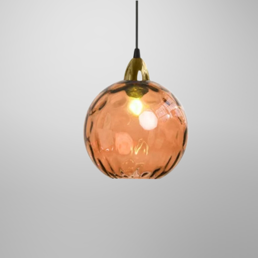 HelderBol - Glazen Bol Hanglamp