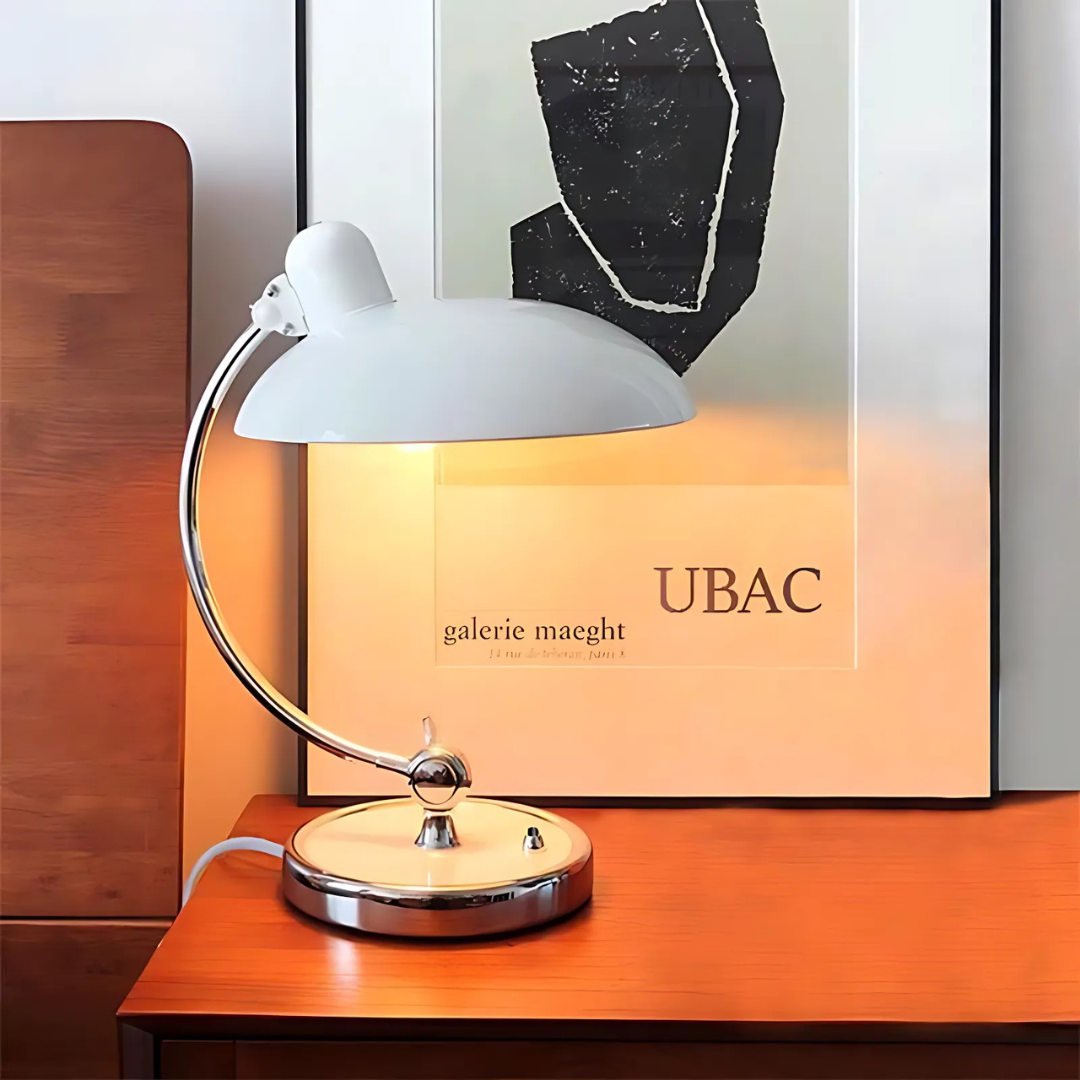 LumoRetro | Verstelbare Vintage LED Tafellamp – Warm Licht & Tijdloos Design