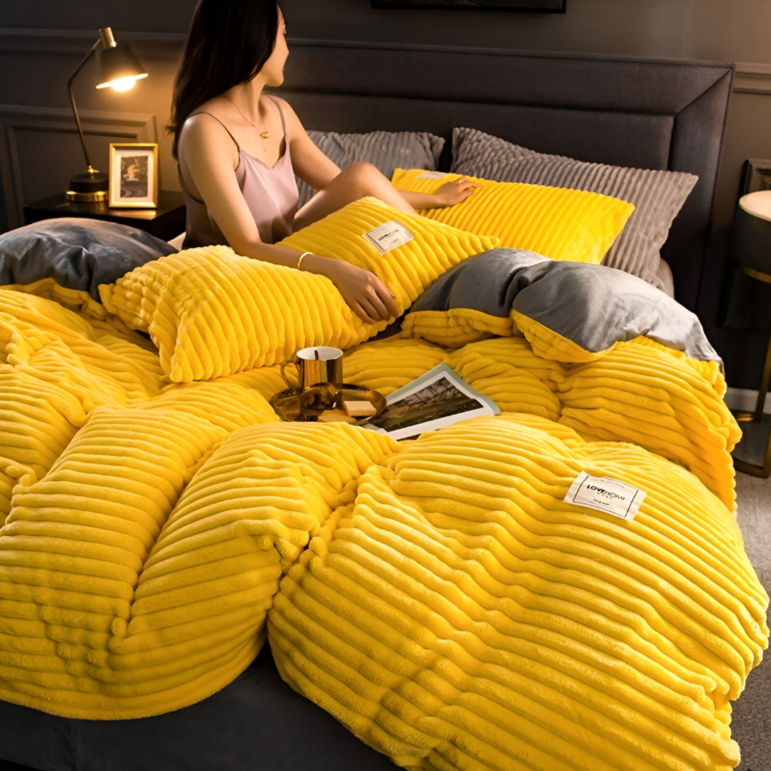 VeluWarm | Flanellen Dekbedovertrekset – Superzacht & Warm voor de Winter