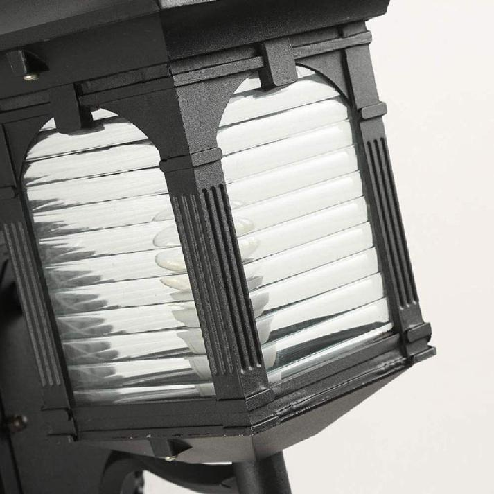 Vintaria | Wandlamp Antiek Glas – Klassiek Buitenarmatuur – E27 Fitting – 39 cm Hoog