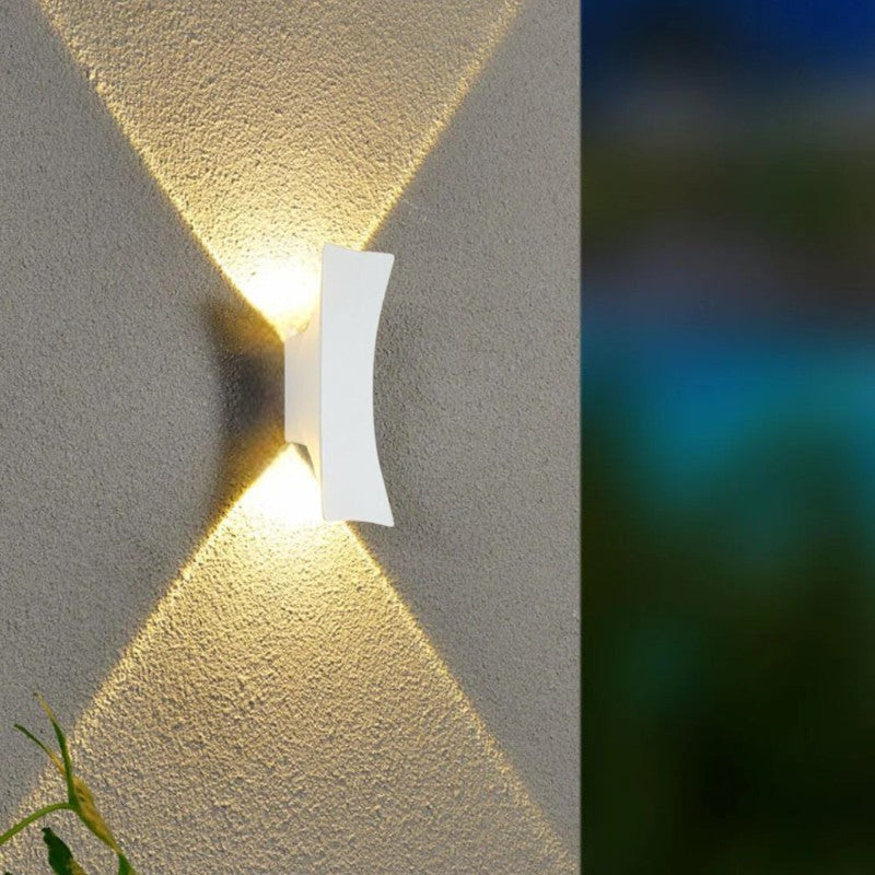 STRALO LED Wandlamp Buiten – IP65 – Warm Wit – Ovaal of Rechthoek – 6W