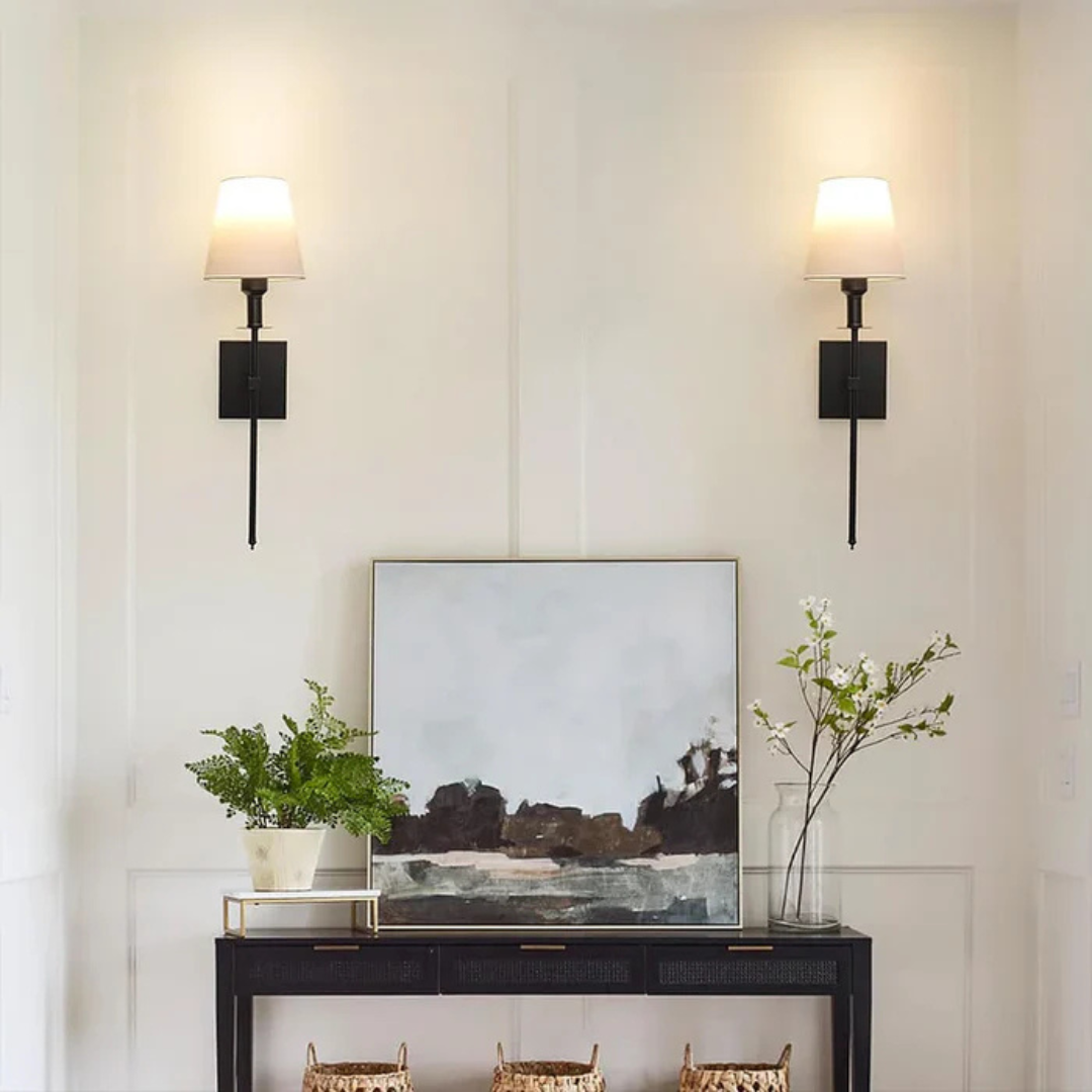 LumoWall Duo | Set van 2 Stijlvolle Wandlampen voor Binnen – Warm LED-licht