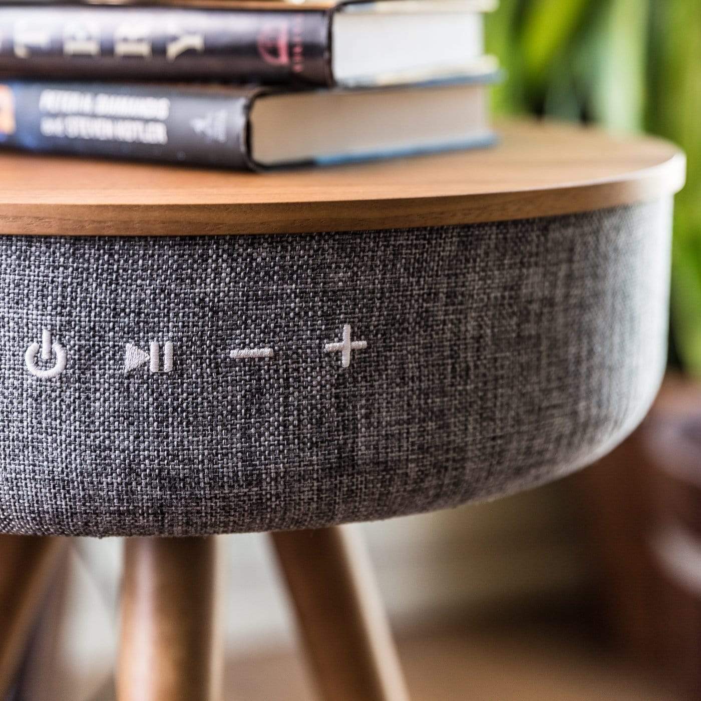 AurisTable | Bluetooth Speaker Bijzettafel – 360° Geluid – Modern & Compact Design – Draadloos