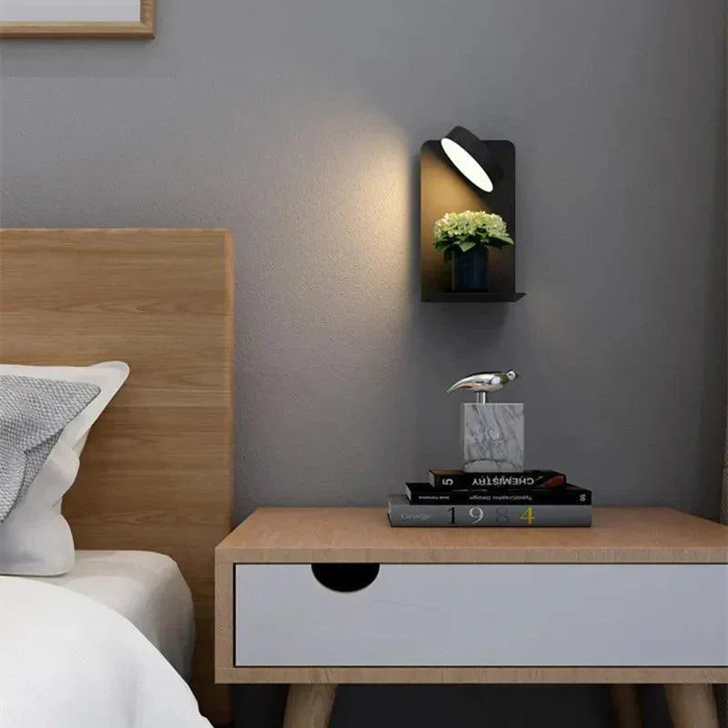 Nachtlamp met oplader - Hubbright- 330° Draaibaar - Oplaadstation telefoon