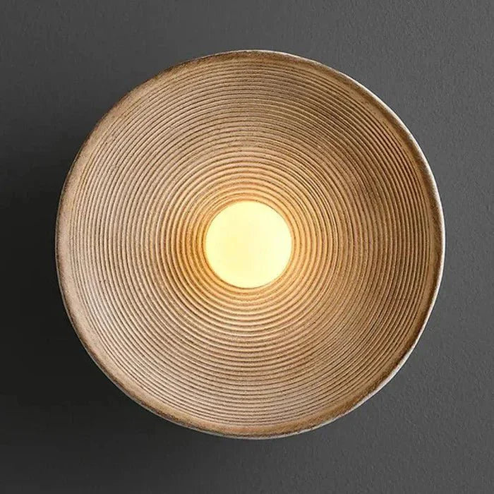 HaruGlow Wandlamp – Natuurlijke Houten Wandverlichting met Warm Licht