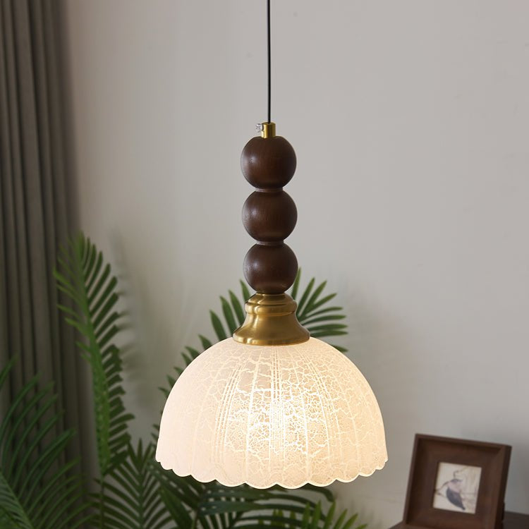 LUNARIAH Hanglamp – Handgemaakt Design in Glas, Hout & Keramiek – In 4 Modellen