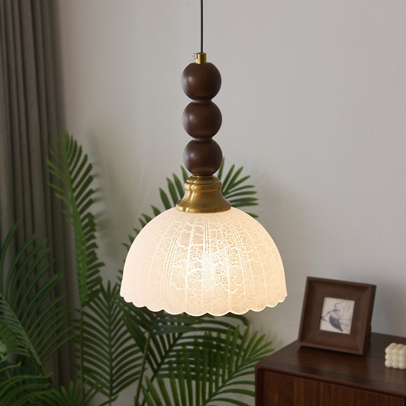 LUNARIAH Hanglamp – Handgemaakt Design in Glas, Hout & Keramiek – In 4 Modellen