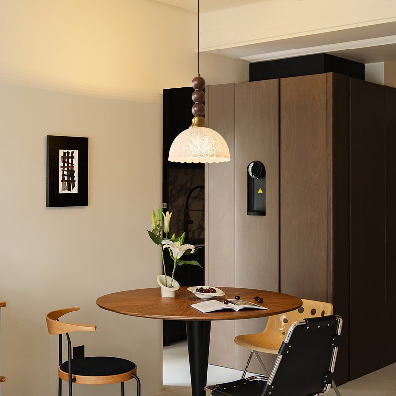 LUNARIAH Hanglamp – Handgemaakt Design in Glas, Hout & Keramiek – In 4 Modellen
