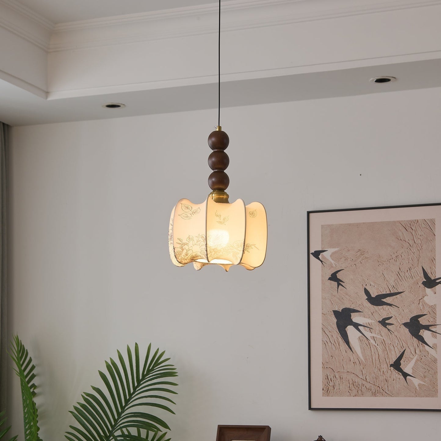 LUNARIAH Hanglamp – Handgemaakt Design in Glas, Hout & Keramiek – In 4 Modellen