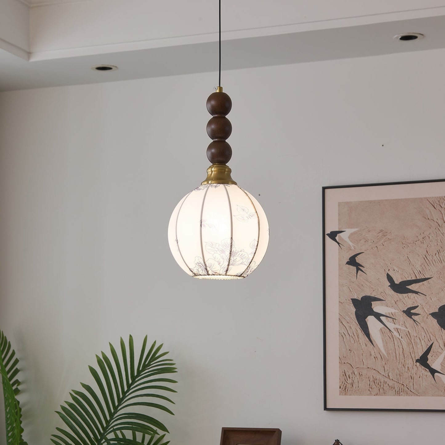 LUNARIAH Hanglamp – Handgemaakt Design in Glas, Hout & Keramiek – In 4 Modellen
