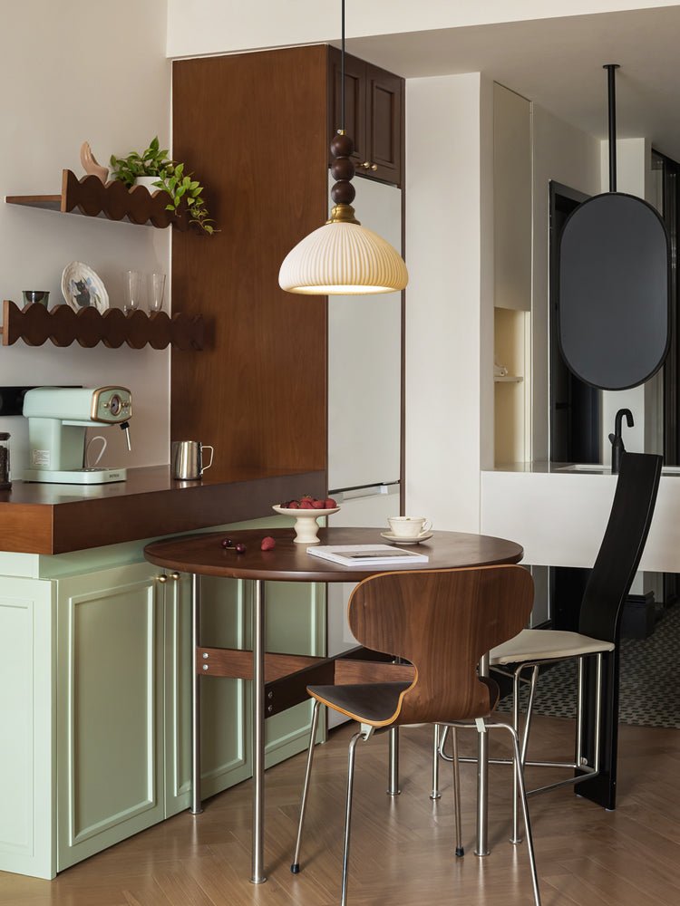 LUNARIAH Hanglamp – Handgemaakt Design in Glas, Hout & Keramiek – In 4 Modellen