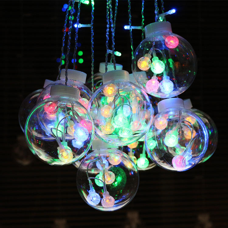 LED Feeën Tuinlampjes met Gloeibollen – 12x Ø8 cm – Warm Wit of Multicolor – IP44