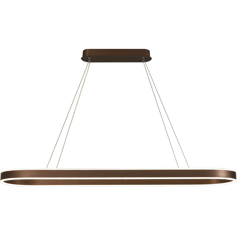 AURELIA Keukenkroonluchter – Rose Gold Designlamp met LED Verlichting voor Eettafel of Kookeiland