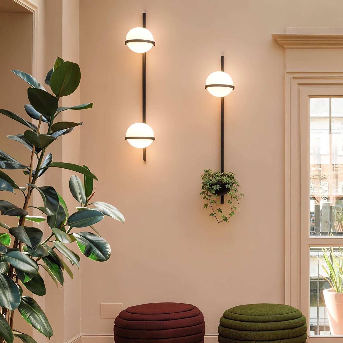 Solstice Buiten Wandlamp
