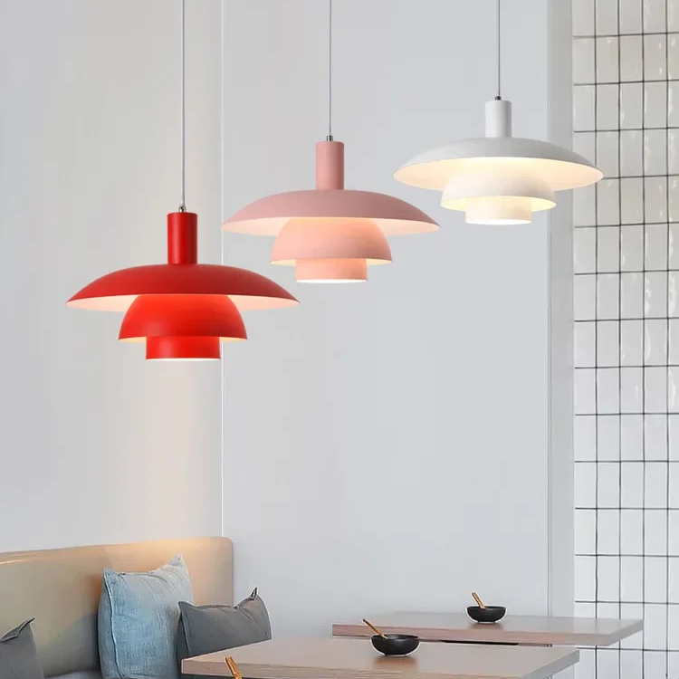 LYSKANT | Danish Design Hanglamp – Scandinavisch Minimalisme – LED – Ø29/39 cm – Mat Metaal