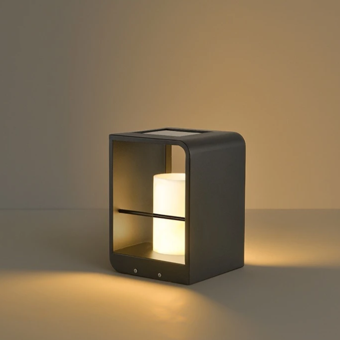Terraslamp op zonne-energie