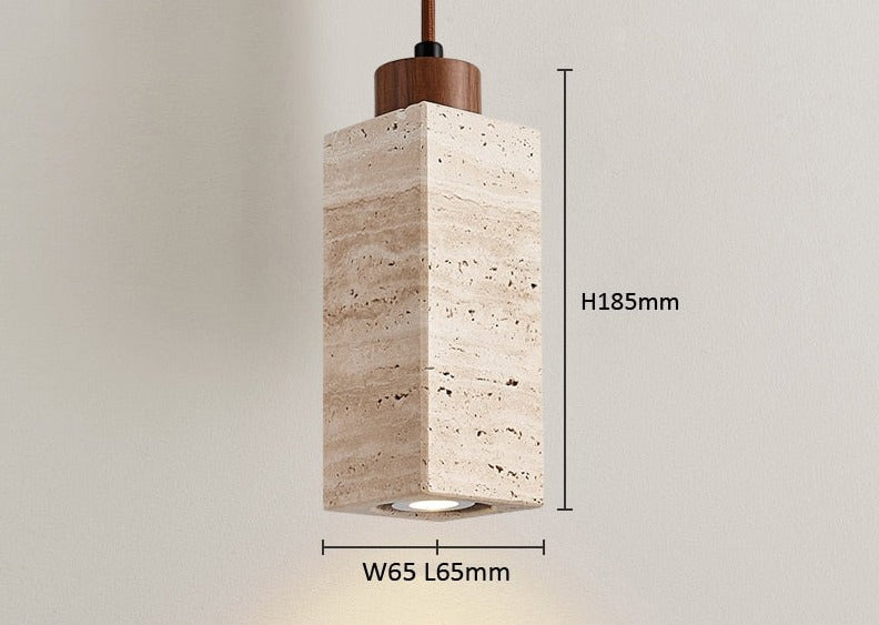 Wabi-Sabi marmeren hanger