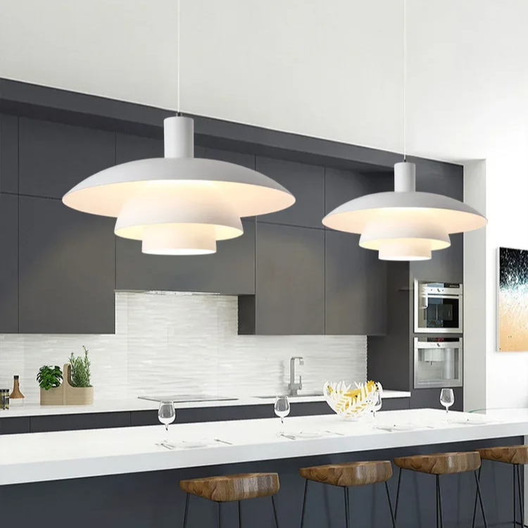 LYSKANT | Danish Design Hanglamp – Scandinavisch Minimalisme – LED – Ø29/39 cm – Mat Metaal