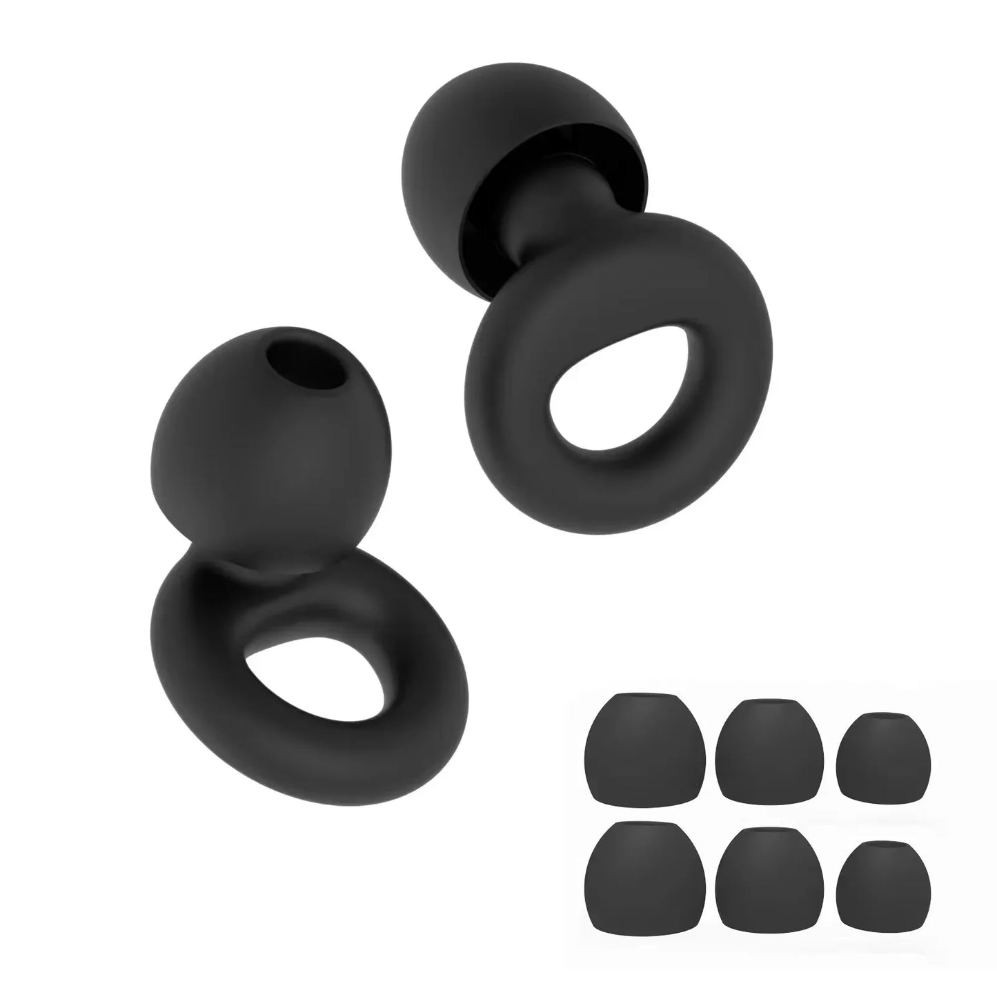 ZenSilence™ | Siliconen Oordopjes voor Slaap, Werk & Zwemmen (4 maten)