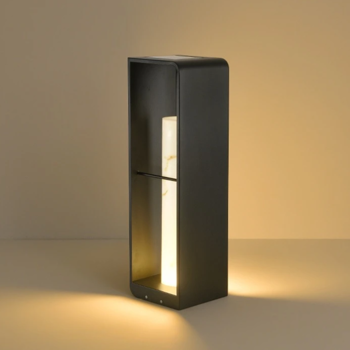 Terraslamp op zonne-energie