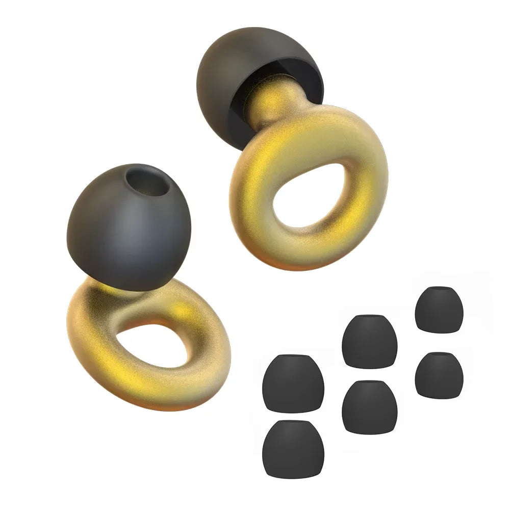 ZenSilence™ | Siliconen Oordopjes voor Slaap, Werk & Zwemmen (4 maten)