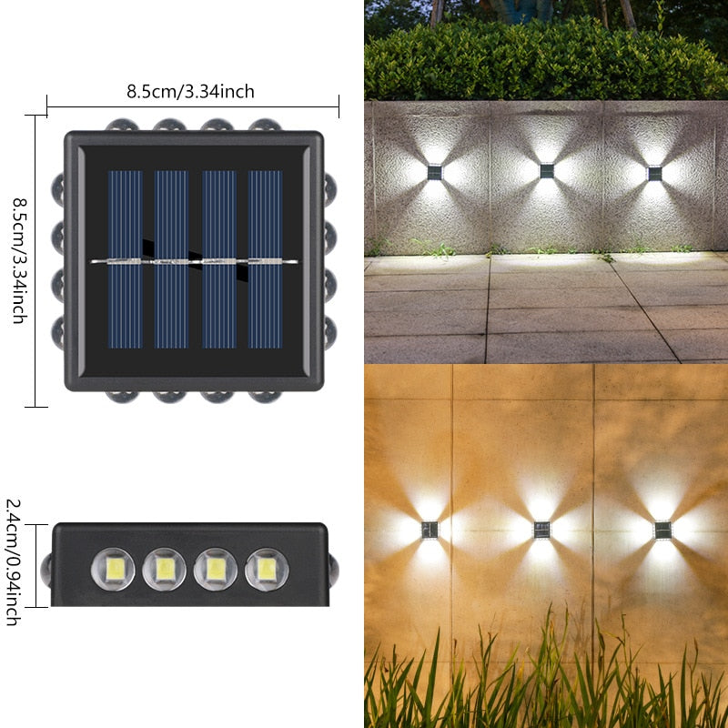 Solara | LQ Wandlamp op zonne-energie