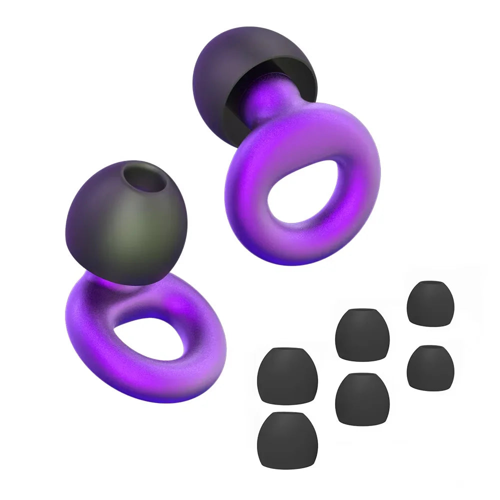 ZenSilence™ | Siliconen Oordopjes voor Slaap, Werk & Zwemmen (4 maten)