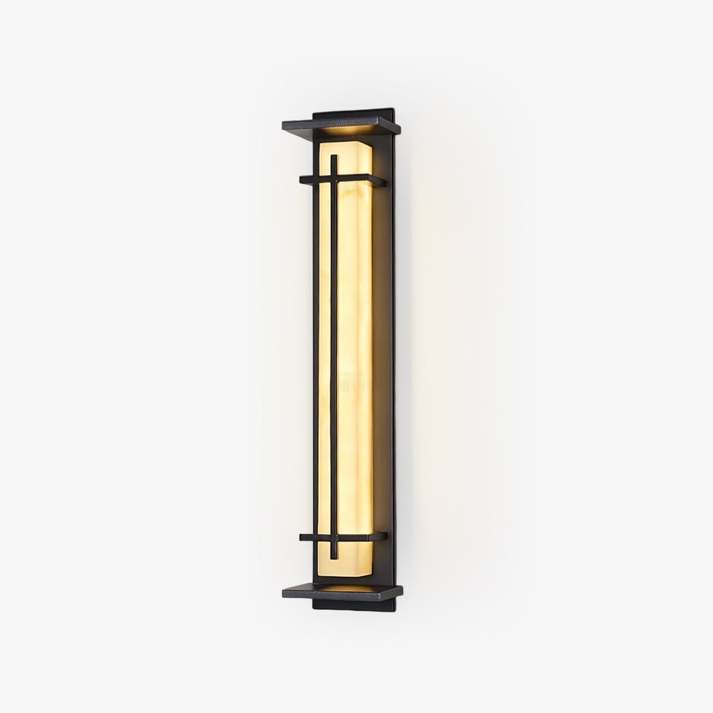 STRAVO Buitenlamp – Moderne LED Wandlamp met Marmer & RVS – Waterdicht IP65