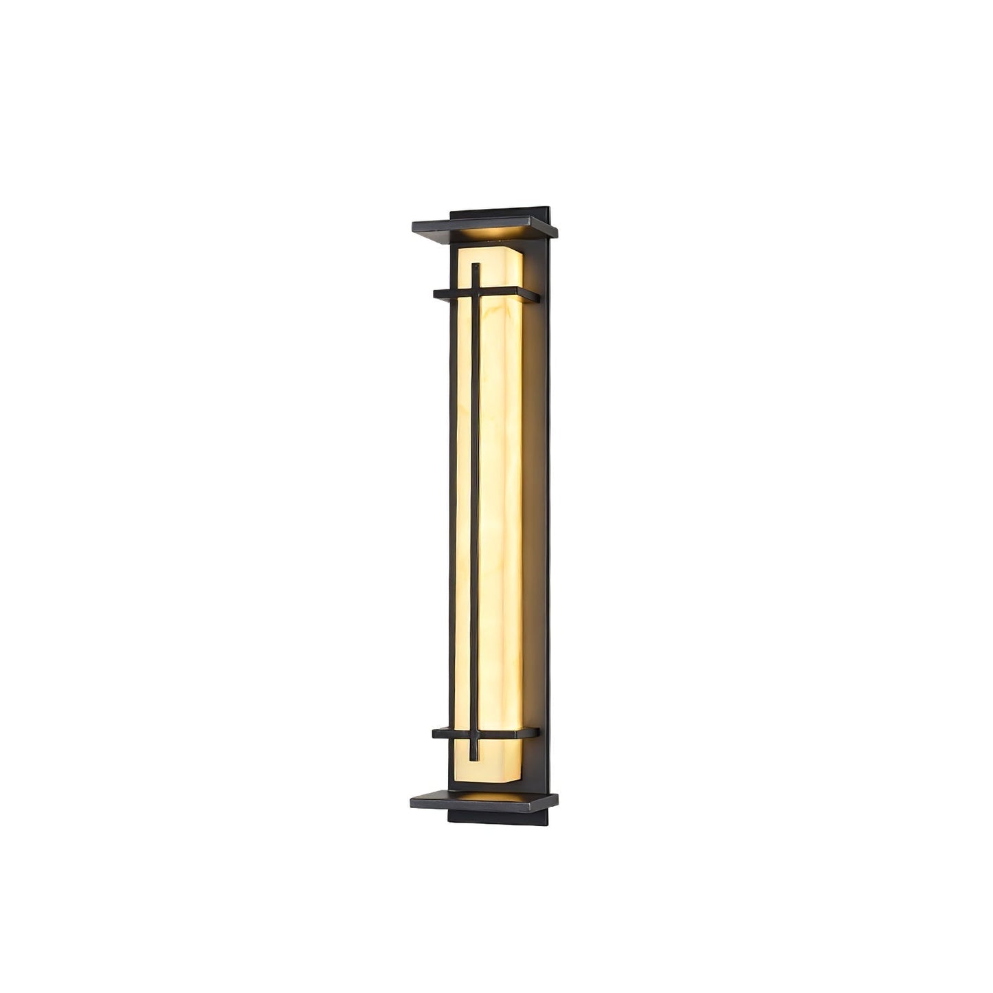 STRAVO Buitenlamp – Moderne LED Wandlamp met Marmer & RVS – Waterdicht IP65