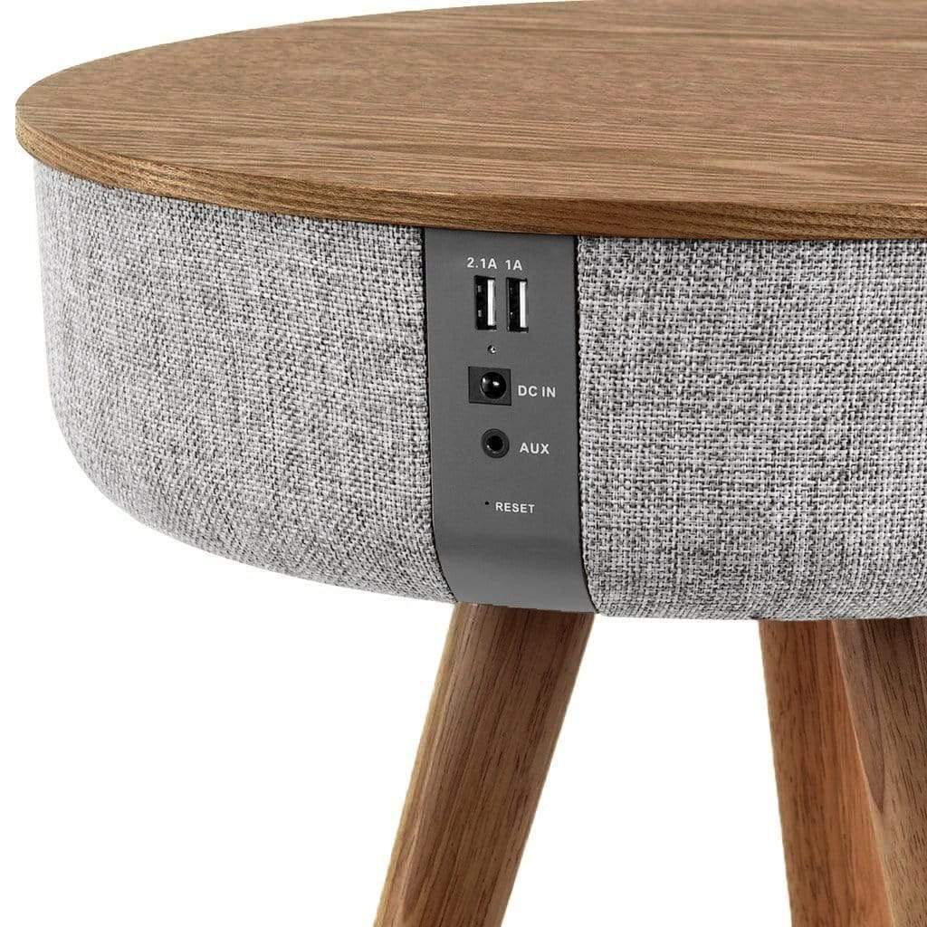 AurisTable | Bluetooth Speaker Bijzettafel – 360° Geluid – Modern & Compact Design – Draadloos