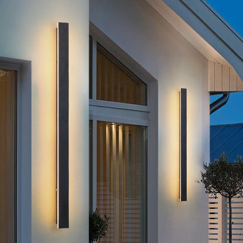 Zwarte Buiten Wandlamp met Dimbare LED Verlichting – Elegante IP65 Wandlamp voor Tuin en Patio 6