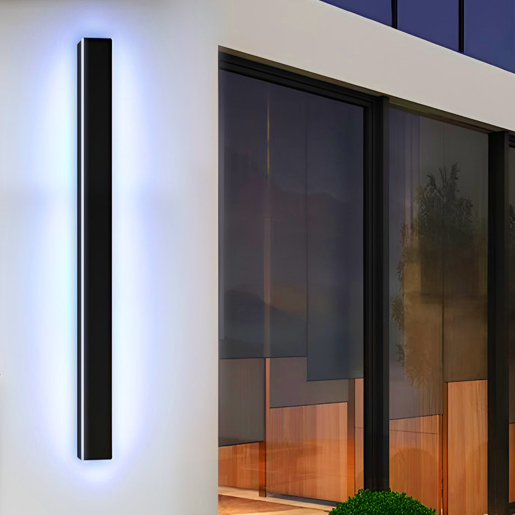 Zwarte Buiten Wandlamp met Dimbare LED Verlichting – Elegante IP65 Wandlamp voor Tuin en Patio 7