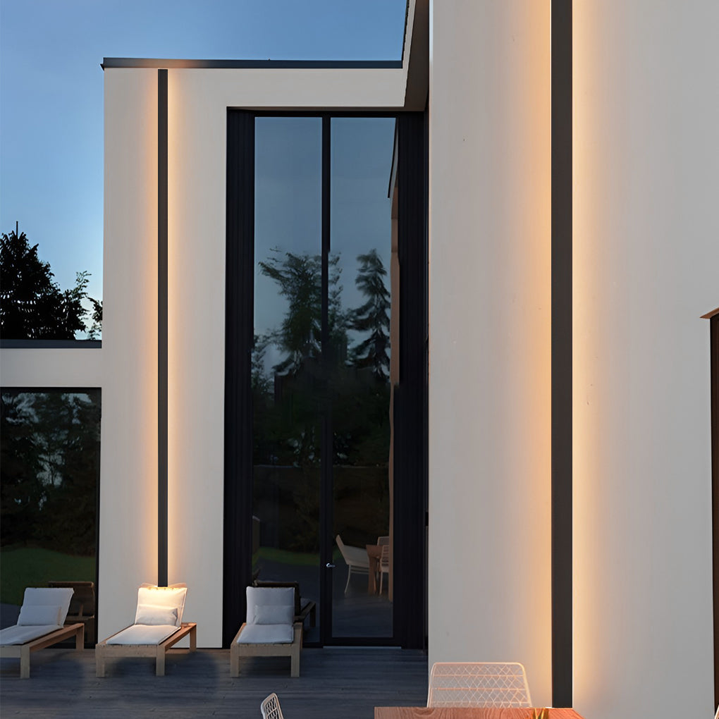 Zwarte Buiten Wandlamp met Dimbare LED Verlichting – Elegante IP65 Wandlamp voor Tuin en Patio 8